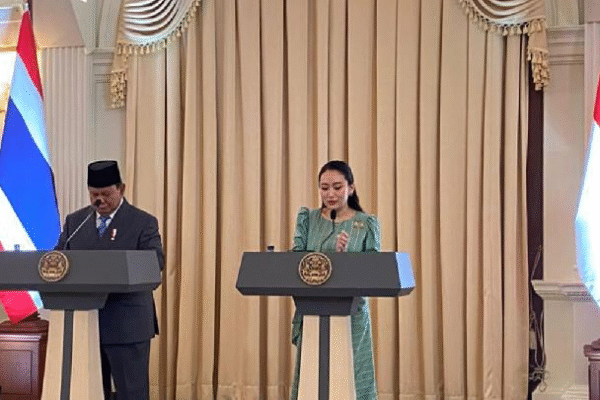 Bertemu PM Thailand, Prabowo Bahas Masalah Kejahatan Lintas Negara PM Thailand
